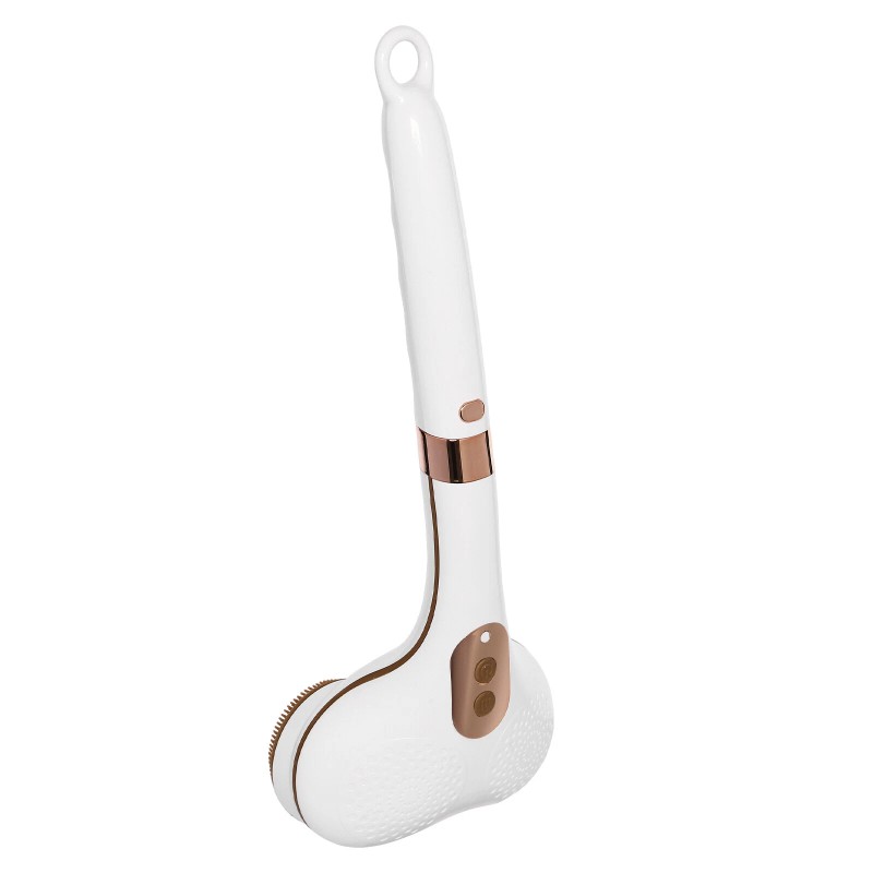 Unbranded Double Head Electric Bath Brush Body Shower Brush Long