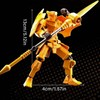 YNTOXIN 2PCS DIY 3D Printed T13 Action Figures Set Lucky