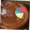 BESTonZON Poker Size Cutting Cards Pack of 10 Plastic Cutting