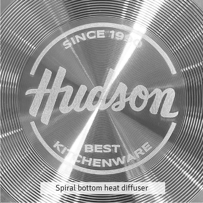 Hudson Frying Pan 11 in Aluminium Black Non-Stick Layer