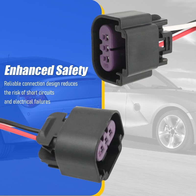 Hoypeyfiy Flex Fuel Sensor Connector Replacement for GM E85 Flex