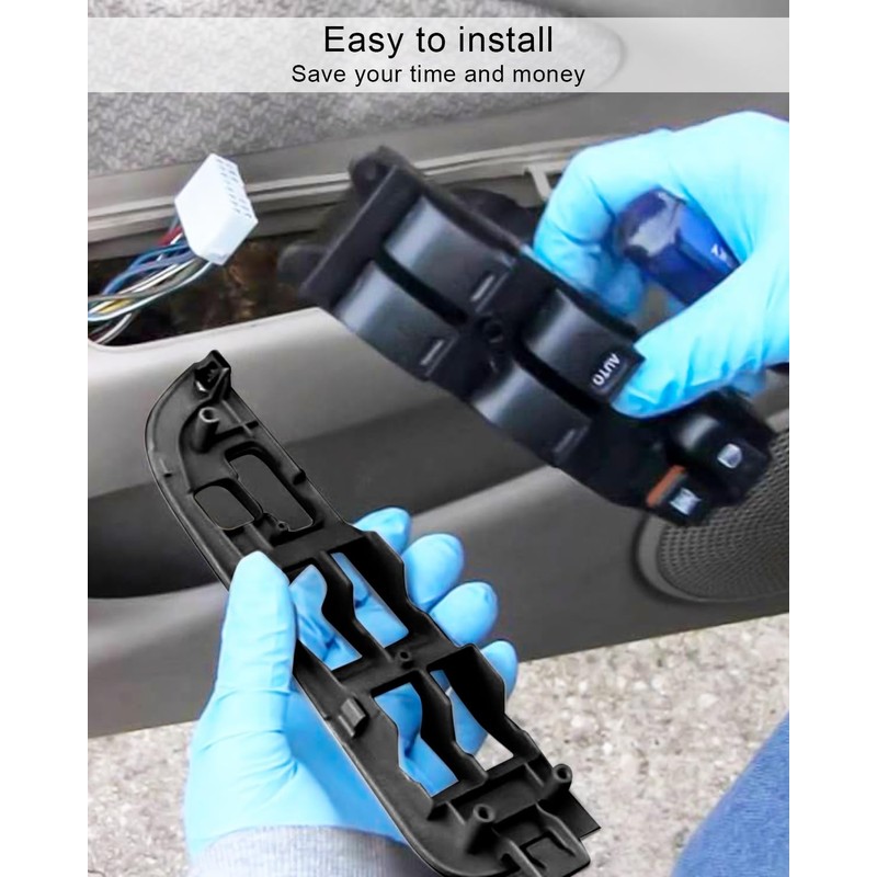 ULZOZN Driver Side Window Switch Bezel Trim Fit for Toyota