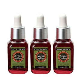 Vida Terra Argan Oil 1.0 fl oz (30 ml) x 3 Pieces Set