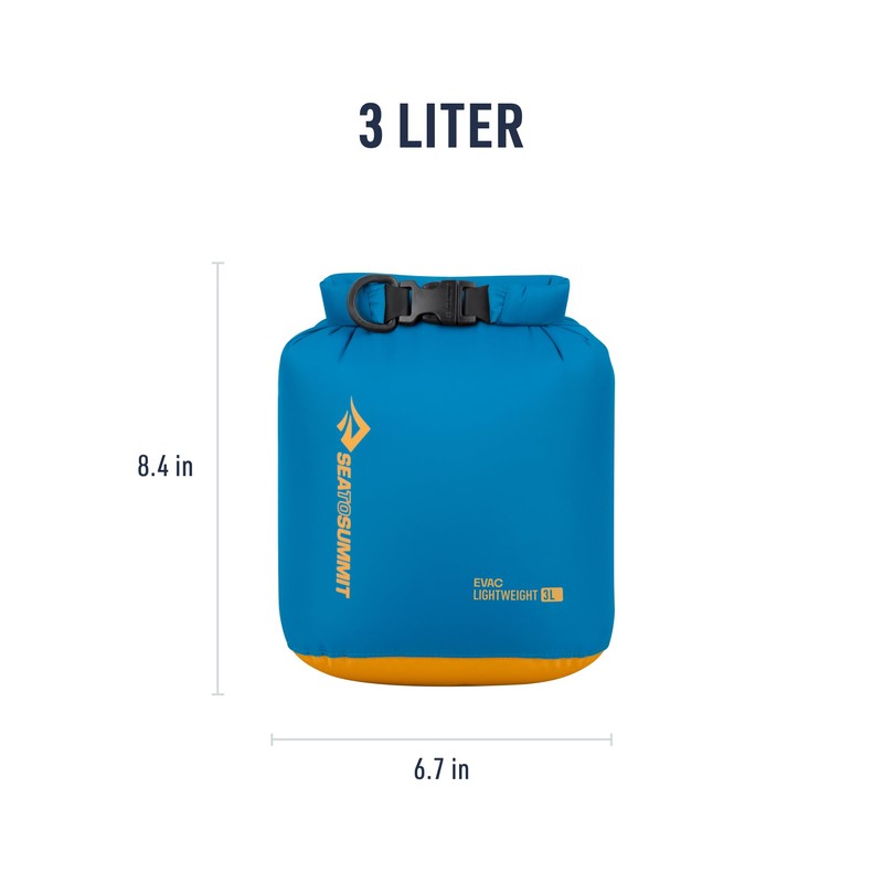 Sea to Summit Evac Lightweight Dry Bag 3L Turkish Tile,