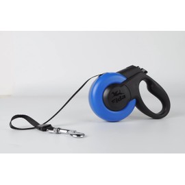 Hoerde Dog Lead L Blue Premium Quality and Design Band Dog Lead, 360 Degrees, No Tangle, Even for Large Dogs up to 50 kg