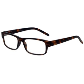 M Readers Designer Reading Glasses 100-MDEMI-300 in Matte Tortoise 52mm