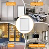 GBACHOOSE Pack of 2 Folding Frames Aluminium A4, Folding Frame