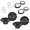 Harmony Audio HA-R65 Compatible with Ford Fusion 2013-2019 Bundled with
