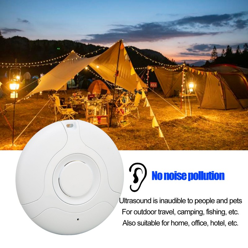 Ultrasonic Electronic Repellent Roaches Mice Spider Defender USB Rechargeable Portable