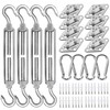 YOFIT Shade Sail Hardware Kit 5 inch for Triangle Rectangle