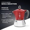 Bialetti New Moka Induction Coffee Maker Moka Pot, 4 Cups,