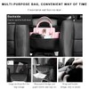 DXNQ Car Purse Holder Between Seats, Luxury Leather Front Seat