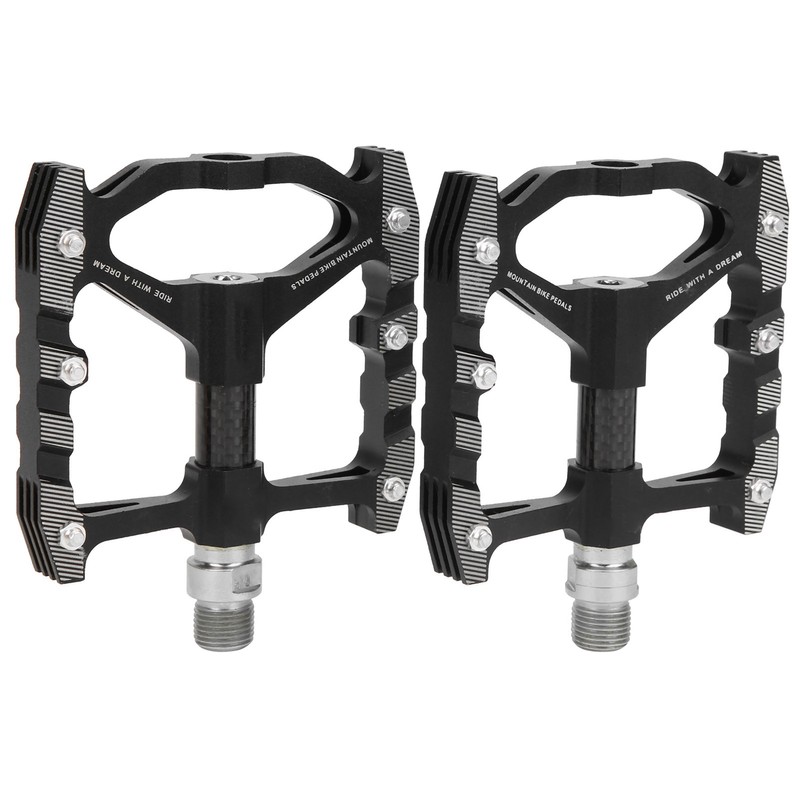 Wheelup Bicycle Pedals Carbon Fiber Aluminum Alloy Bearing Platform AntiSlip