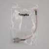 TengKo RG316 Cable Adapter, 0.7ft HF Coaxial Cable UNF Socket