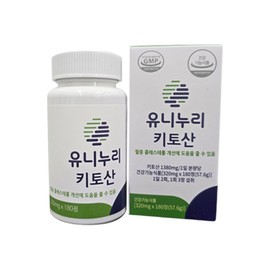 Polymer water-soluble chitosan Uninuri, 1 set, 180 tablets / 고분자수용성키토산 유니누리, 1세트, 180정