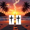 2 Pcs Black Herbal Cross Arm Tattoo Stickers,Men And Women