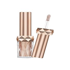 YDFXF Sombra de Ojos líquida - Sombra de Ojos Brillante con Purpurina metálica - Sombra de Ojos Resistente al Agua de Larga duración - Maquillaje de Sombra de Ojos Brillante de Secado rápido