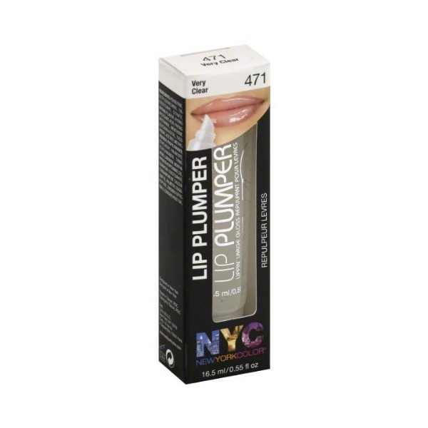 NYC Lip Plumper, Very Clear 471 0.55 fl oz (16.5 ml)