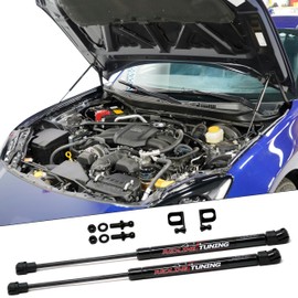 Redline Tuning 21-36014-02 Hood QuickLIFT Plus System Compatible with Subaru BRZ & Toyota GR86 2022+ (All Black Components)