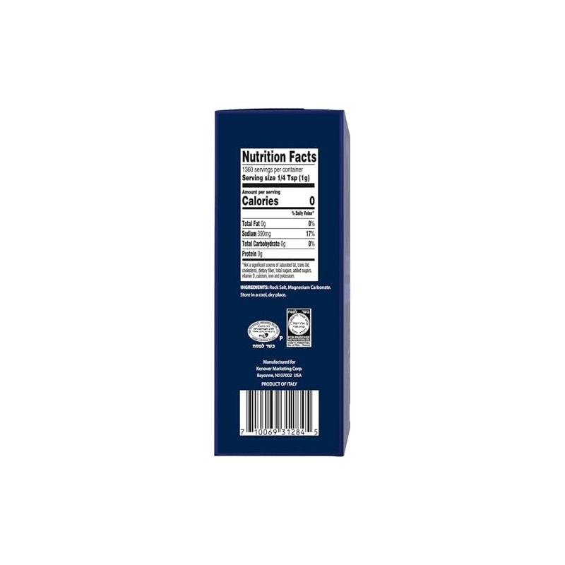 Tuscanini (Medium Grind) Coarse Kosher Salt, 3lb | Sicilian Sea