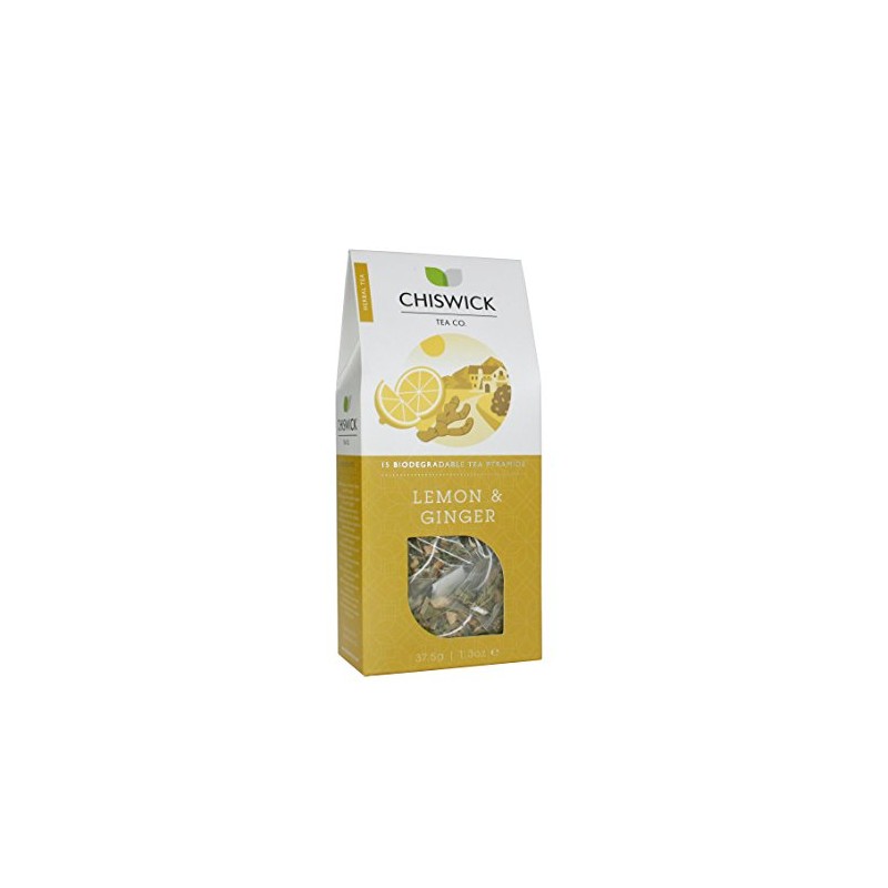Lemon & Ginger Premium Loose Leaf Herbal Tea - Chiswick