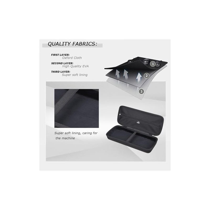 Hard Storage Case for EPOMAKER Ajazz AK820 Pro 75% Wireless
