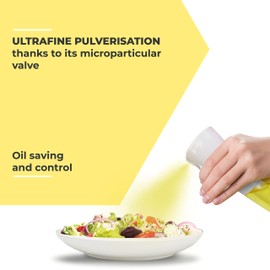 Spray Pulverizador para cocinar. Vaporizador, Dosificador de Aceite de Oliva, Vinagre y Limon.