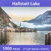 Puzzle Mate - Hallstatt Village - 1000 Piece Jigsaw Puzzle