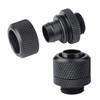 Fishlor Pipe Fitting, 2 Pieces G1/4 Thread, Flexible Pipe Connector,