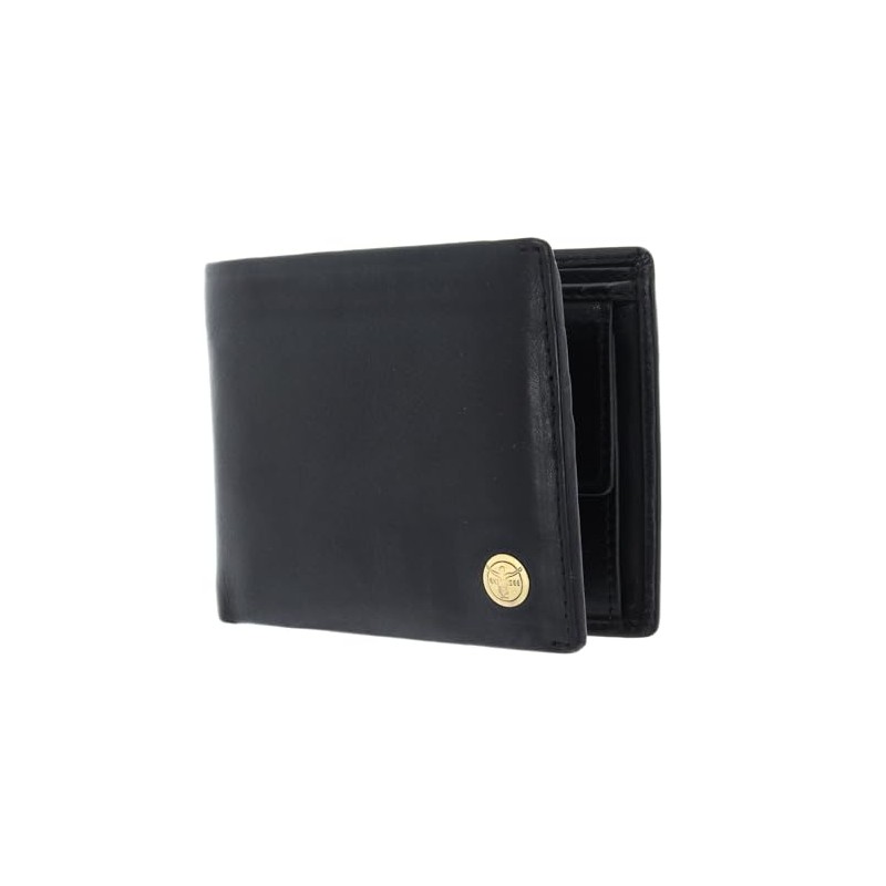 Chiemsee Genuine Leather Men's Wallet - 020487, black