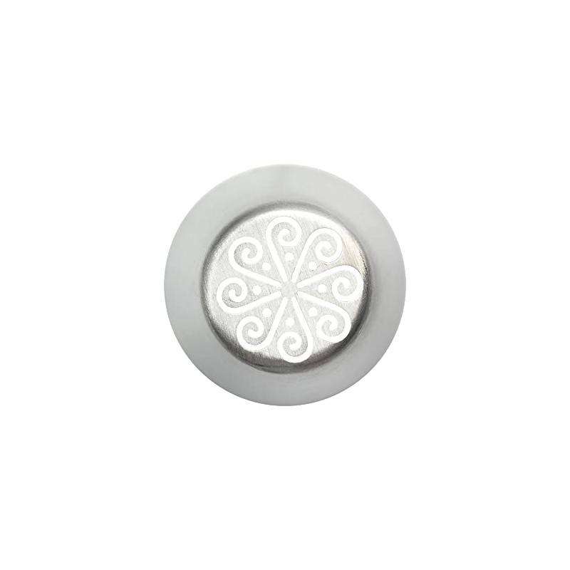 Pastry Tek Stainless Steel #3 Russian Piping Tip - 1