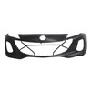 Compatible with 2012 2013 Mazda 3 Front Bumper Cover Primed