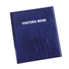 Durable 146365 Visitor Book 100, Leather Look Cover, 100 Perforated