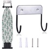 ZHMY Ironing Board Hanger Wall Mount, Ironing Board Holder for