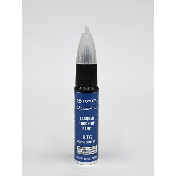 TOYOTA Genuine 00258-008T6-21 Voodoo Blue Touch-Up Paint (.5 fl oz,