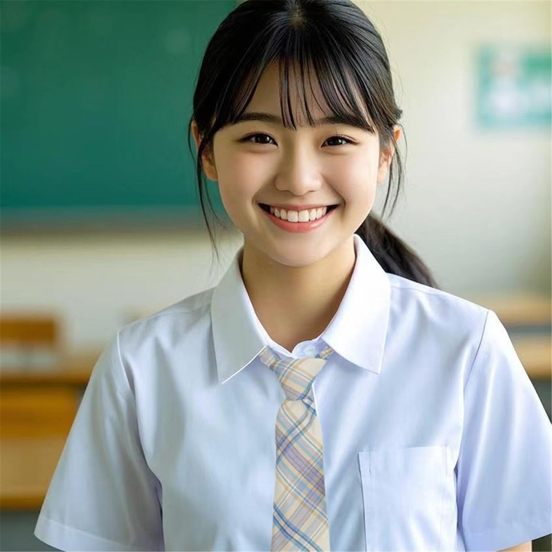 Ysintl Uniform, School Tie, All Year, High School Students, Junior
