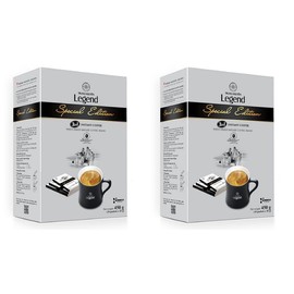 Generic 2 Packs - Special Edition Instant Milk Coffee 3 in 1- Ca Phe Sua Hoa Tan Dac Biet Ba trong Mot -18 Bags per Box x 2 Boxes per Order