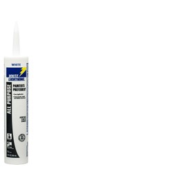 White Lightning W13000010 Painter's Preferred All Purpose Acrylic Latex Caulk, White, 10 fl. oz.