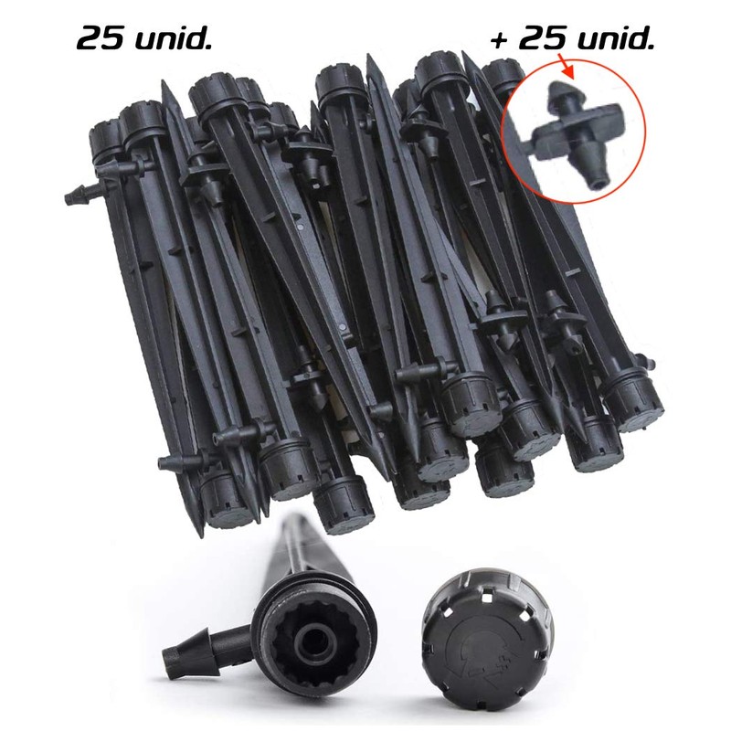 Aqua Control Drip Irrigation Drip Kit 25 Adjustable Dripper from