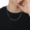 Tasiso Cross Necklace, Men's, Popular, Hypoallergenic, Cross, Men's Snake Necklace,