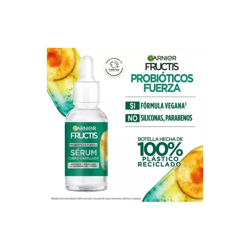 Kit 2 Pz Serum Garnier Fructis Probióticos Cuero Cabelludo