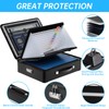 JHSafer Fireproof Document Box with lock, File Organizer with Fireproof