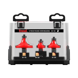 Freud 89-152 6 Piece Round Over/Beading Bit Set (1/2-inch Shank)