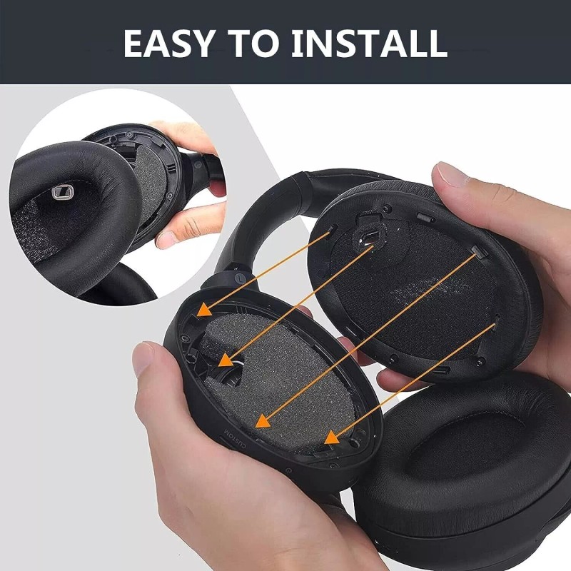 For Sony Replacement For Sony WH-1000XM4 Ear Pads WH1000XM4 Headphones