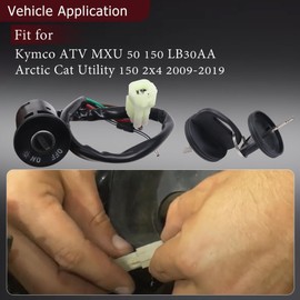 35010-LCA4-90A Ignition Key Switch Lock Fits for Kymco ATV MXU 50 150 LB30AA Arctic Cat Utility 150 2x4 2009-2019