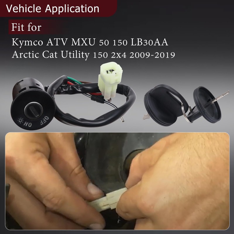 35010-LCA4-90A Ignition Key Switch Lock Fits for Kymco ATV MXU