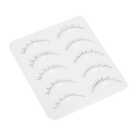 OATIPHO 5 Pairs Natural Performance False Eyelashes Lightweight Wispy Fake Lashes for Stage Everyday Use Easy to Apply Comfortable Wear Enhances Eye Appearance