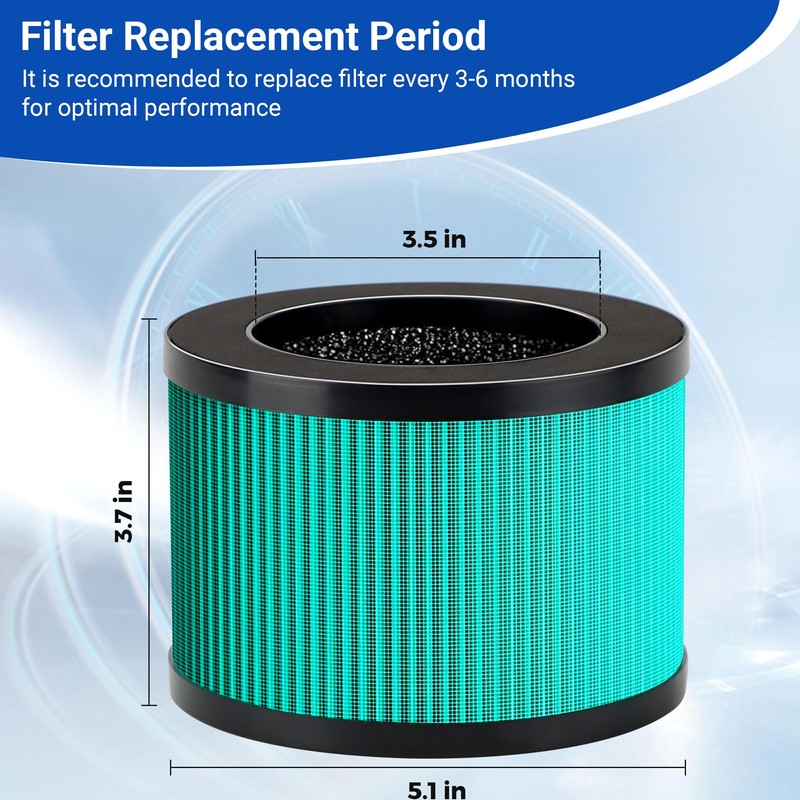 MK01 & MK06 True HEPA Filter Replacement for MK01 MK06,