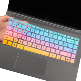 Keyboard Cover for HP 14" 14-bf 14-cm 14-cf 14-dq 14-fq/dk 14-dq0054dx/dq2053cl/dq0052dx/dq5043cl/dq2078wm/dq0055dx/dq0070nr/dq0005dx/dq1037wm/dq0040nr 14t-dq300 dq0011dx dq0002dx dq0003dx-Colorful