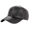 CHROME CRANE CB037 Men's Hat, Cap, Crocodile Crocodile Leather, Autumn/Winter,
